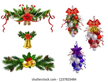 Christmas elements for your designs