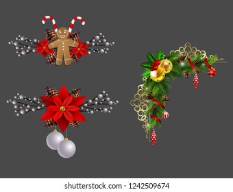 Christmas elements for your designs