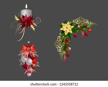 Christmas elements for your designs