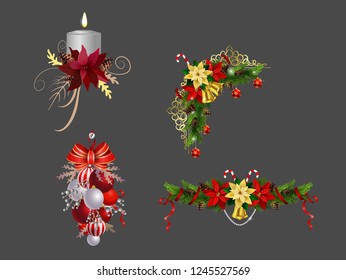 Christmas elements for your designs