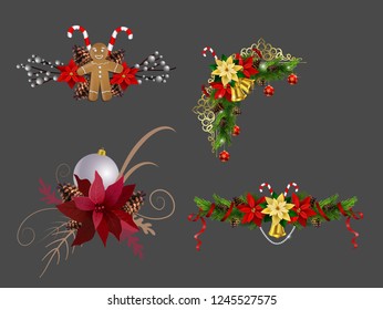 Christmas elements for your designs