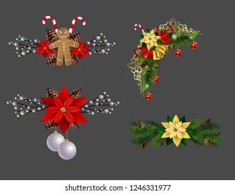 Christmas elements for your designs