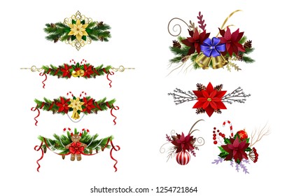 Christmas elements for your designs
