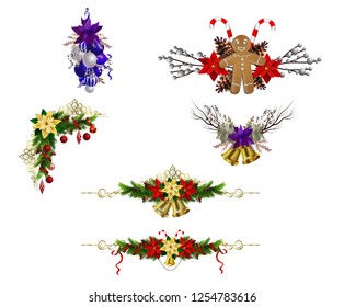 Christmas elements for your designs