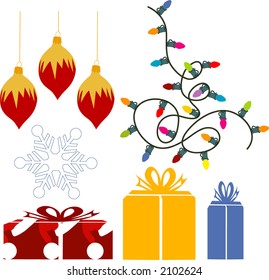 christmas elements for your designs