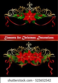 Christmas elements for your designs