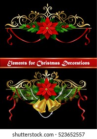 Christmas elements for your designs