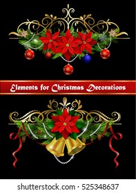 Christmas elements for your designs