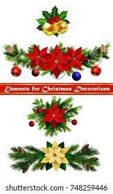 Christmas elements for your designs