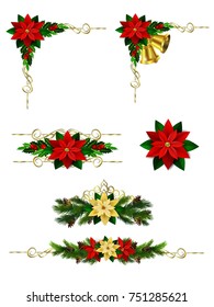 Christmas elements for your designs