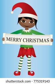 Christmas elf. 
