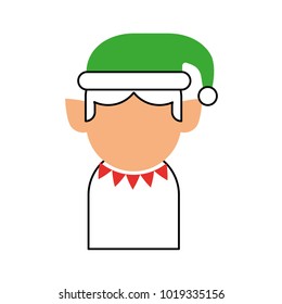 christmas elf avatar character