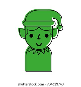 christmas elf avatar character