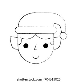 christmas elf avatar character
