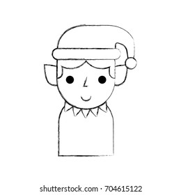 christmas elf avatar character
