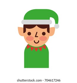christmas elf avatar character