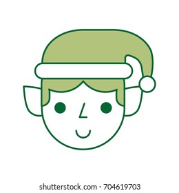 christmas elf avatar character