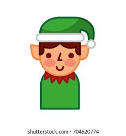 christmas elf avatar character