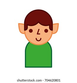 christmas elf avatar character