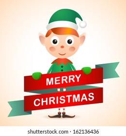 Christmas Elf Card