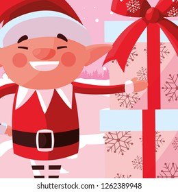 Christmas elf design