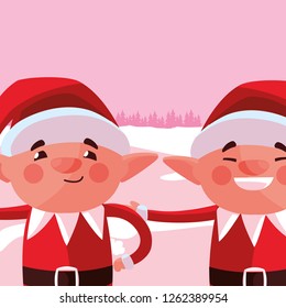 Christmas elf design