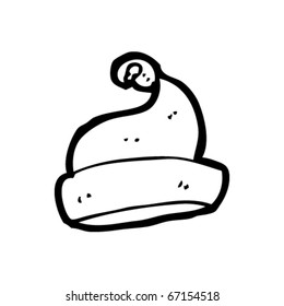 christmas elf hat cartoon