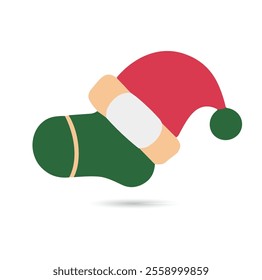 Christmas elf hat. elf hat vector