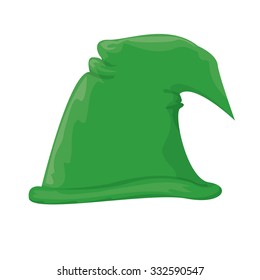 christmas elf hat. vector illustration