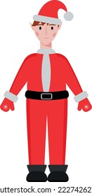 christmas elf, on a transparent background