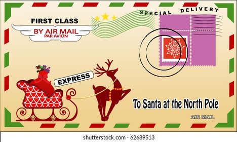 Christmas envelope