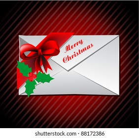 Christmas Envelope background