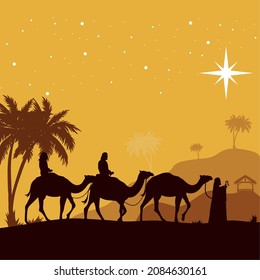 christmas epiphany nativity day scene