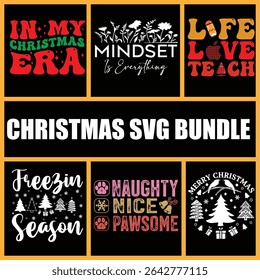 Christmas Eps Bundle for Tshirt Design 