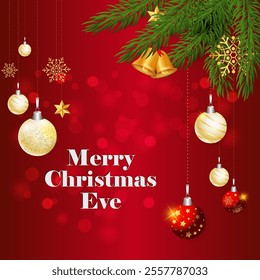 Christmas Eve, celebrated on December 24th, is the evening before Christmas Day. 