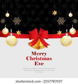 Christmas Eve, celebrated on December 24th, is the evening before Christmas Day. 