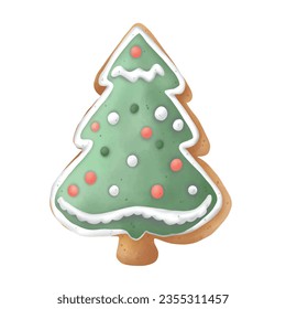The Christmas eve tree cookie 