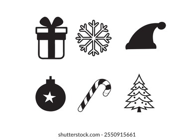 Christmas event ornament Candy Cane vector illustration 