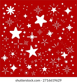 Patrón de evento de Navidades ornamento sin fisuras elemento de fondo de vacaciones Santa