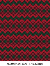 Fondo del patrón de la isla de la feria navideña para textiles de moda, ropa de cama y gráficos