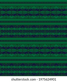 Christmas fair isle pattern background for fashion textiles, knitwear and graphics