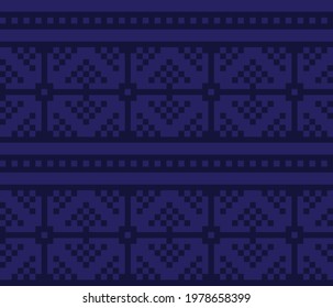 Christmas fair isle pattern background for fashion textiles, knitwear and graphics