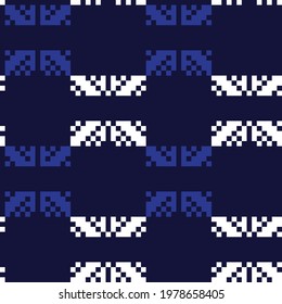 Christmas fair isle pattern background for fashion textiles, knitwear and graphics