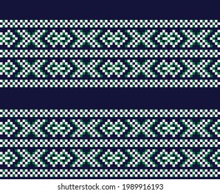 Fondo del patrón de la isla de la feria navideña para textiles de moda, ropa de cama y gráficos