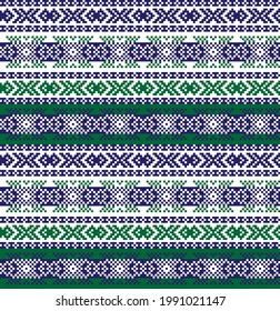 Fondo del patrón de la isla de la feria navideña para textiles de moda, ropa de cama y gráficos