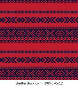 Fondo del patrón de la isla de la feria navideña para textiles de moda, ropa de cama y gráficos