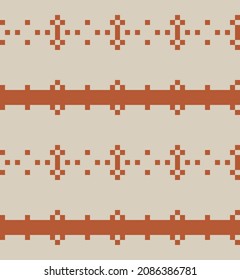 Christmas fair isle pattern background for fashion textiles, knitwear and graphics