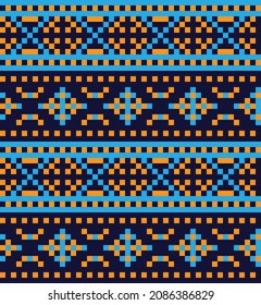 Fondo del patrón de la isla de la feria navideña para textiles de moda, ropa de cama y gráficos