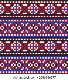 Fondo del patrón de la isla de la feria navideña para textiles de moda, ropa de cama y gráficos