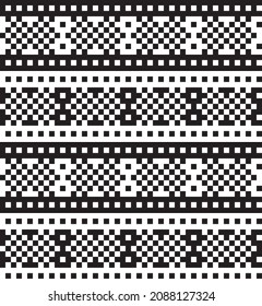 Christmas fair isle pattern background for fashion textiles, knitwear and graphics